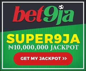 Use promotion code YOHAIG when registering at Bet9ja to claim your N100,000 bonus Register at Bet9ja using the promotion code YOHAIG for a N100,000 welcome bonus