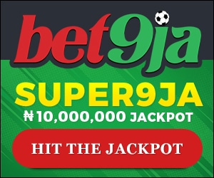 Use promotion code YOHAIG when registering at Bet9ja to claim your N100,000 bonus Register at Bet9ja using the promotion code YOHAIG for a N100,000 welcome bonus