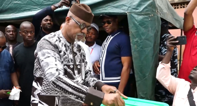 Dapo Abiodun Votes In By Election