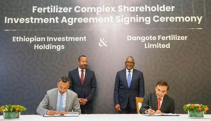 Ethiopia Dangote Group Seal 2.5 Billion Fertiliser Plant Deal