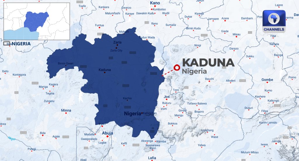 Kaduna State Map Hd