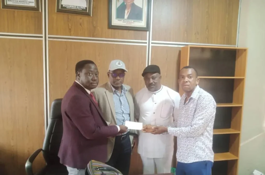 Nafdac Cheque