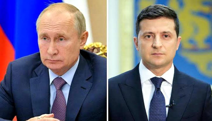 Putin Zelensky