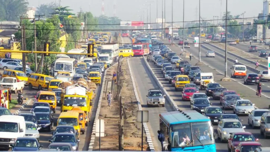 Traffic Gridlock. Photo Guardian Nigeria