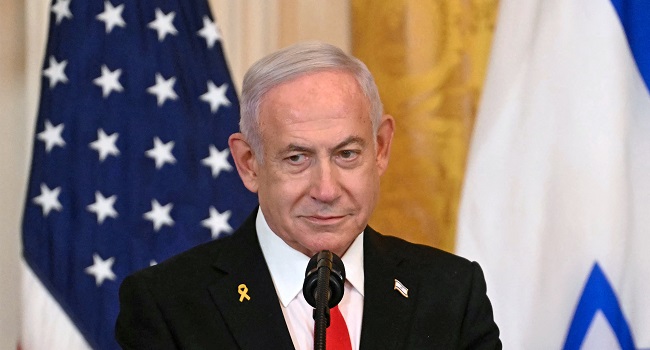 Afp 20250205 36X7472 V1 Highres Usisraeldiplomacynetanyahutrump