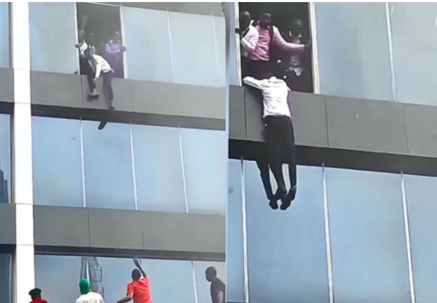 Afriland Towers Fire