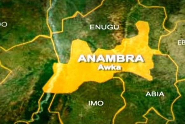 Anambra State On Nigerian Map