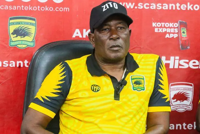 Asante Kotoko Head Coach Karim Zito