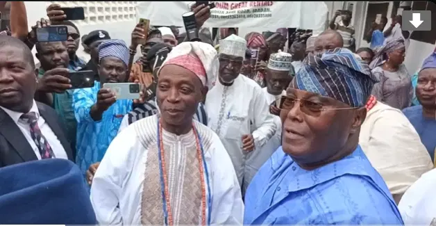 Atiku And Ladoja.