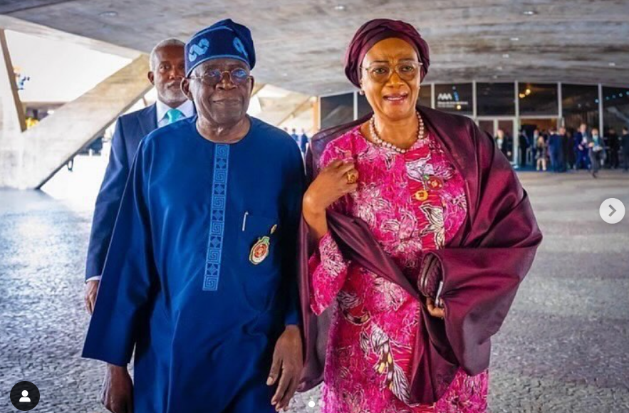 Bola Tinubu And Oluremi Tinubu