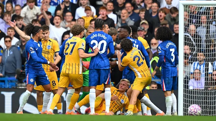 Brighton Stun Chelsea With Late Comeback After Chalobah Red Card