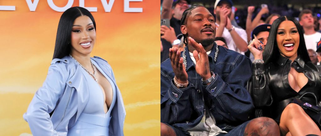 Cardi B Stefon Diggs