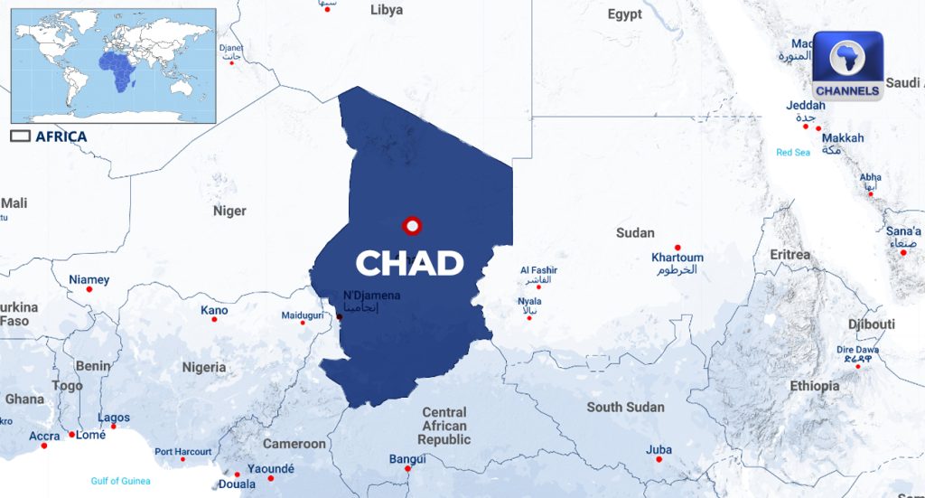 Chad Map Hd