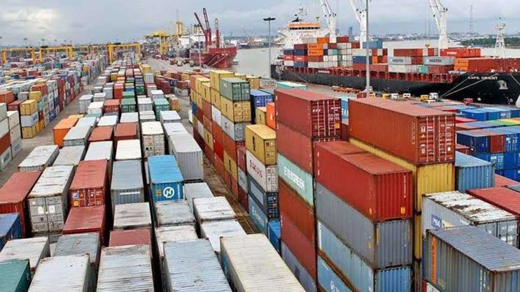 Containers At Apapa