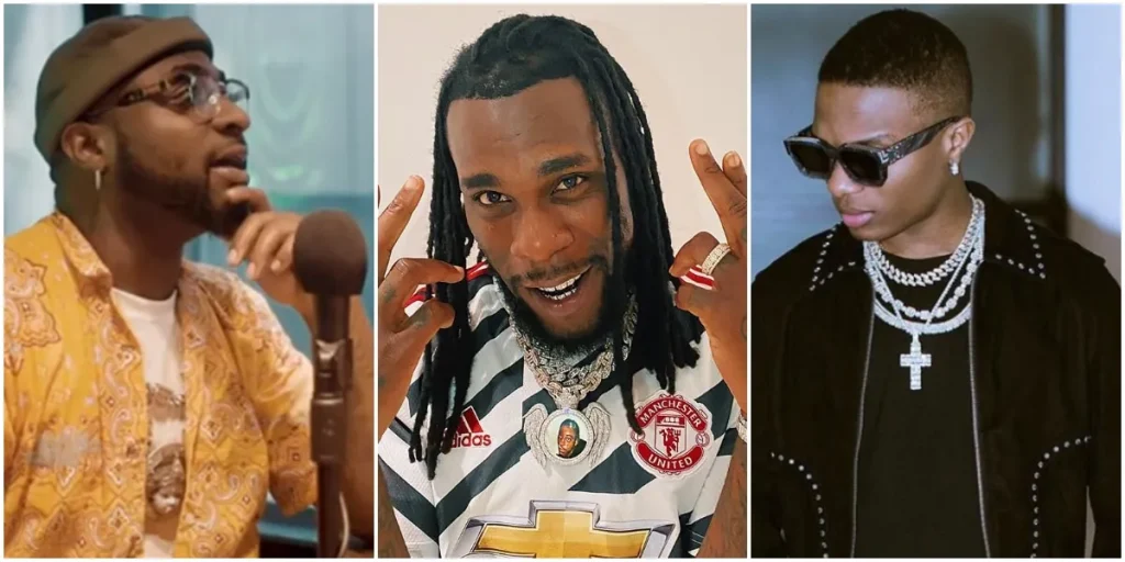 Davido Burna Boy Wizkid