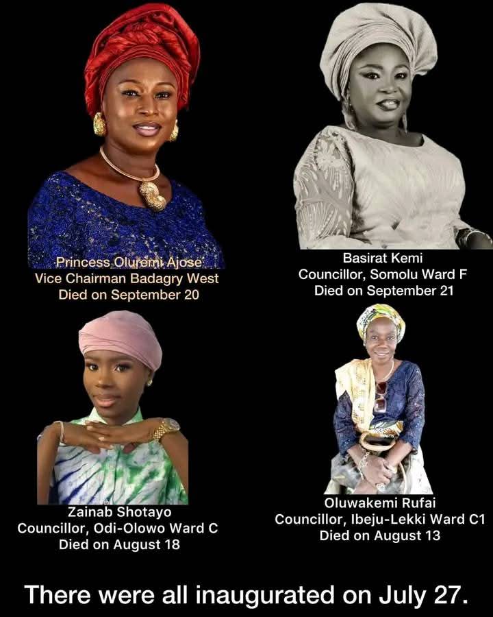 Deceased Lagos Female Office Holders