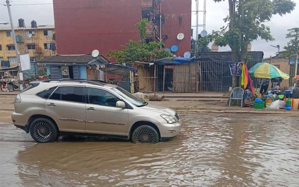 Deplorable Road In Festac
