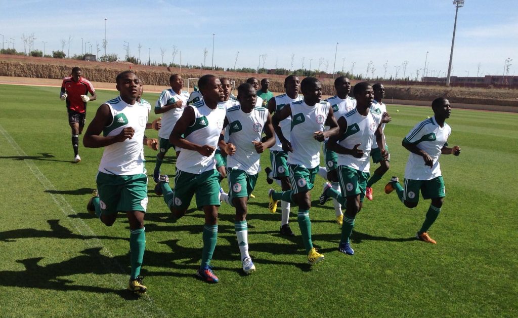 Golden Eaglets Training On Tuesday