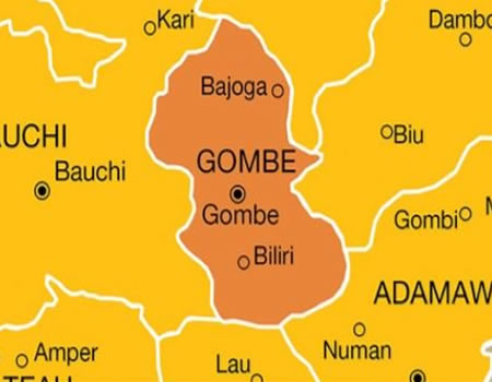 Gombe State Map