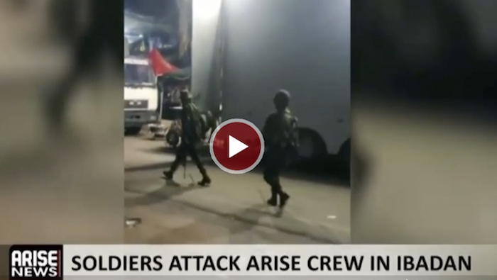 I Had To Jump From Storey Building Soldiers Attack Arise News Crew In Ibadan