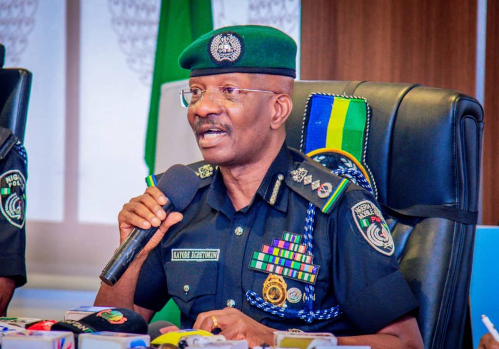 Inspector General Of Police Kayode Egbetokun