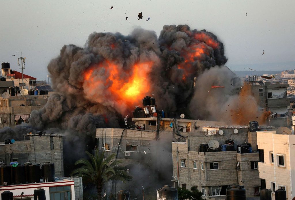 Israeli Airstrikes Scaled 1