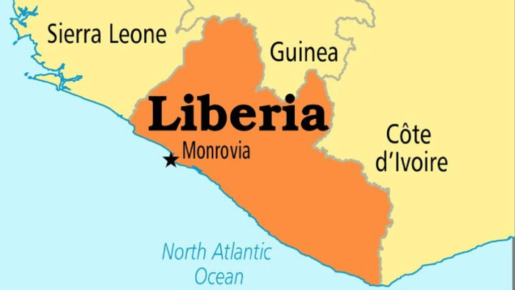 Liberia Map