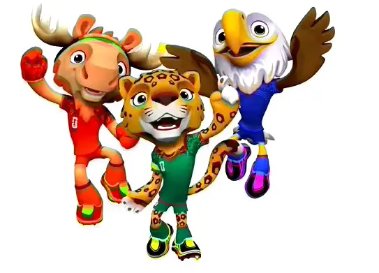Maple The Moose Canada Zayu The Jaguar Mexico And Clutch The Bald Eagle United States Will Represent The Host Countries2 1758878504
