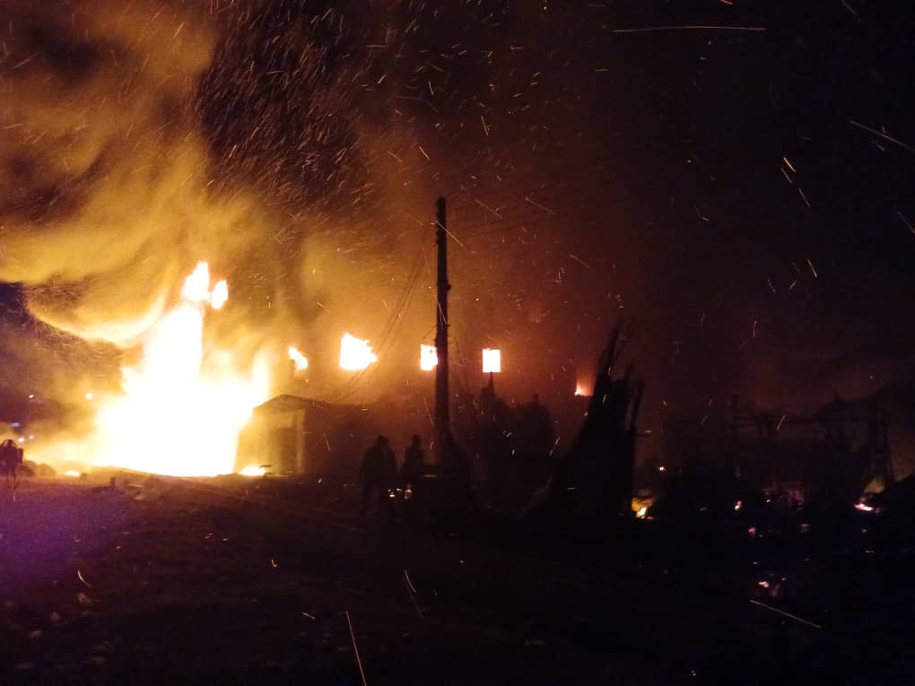 Market Fire