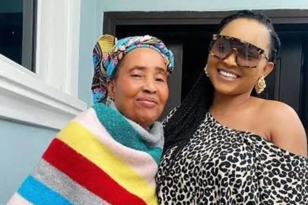 Mercy Aigbe And Her Late Mother