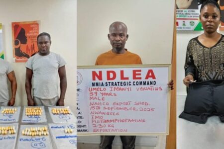 Ndlea Nabs Brazil Returnees With 116 Drug Wraps Uncovers Businesswoman Concealing Meth In Underwear 1