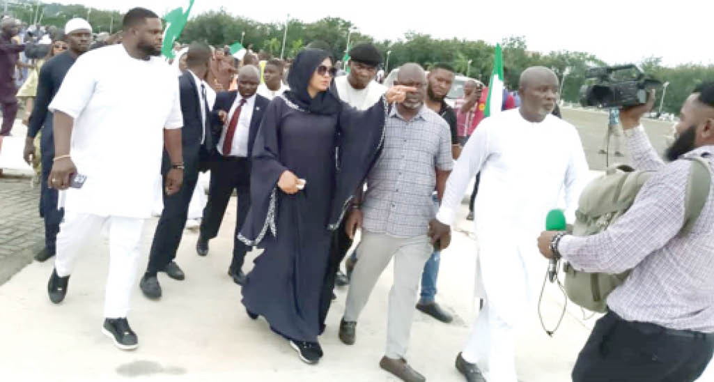 Natasha Resumes At Senate After 6 Month Suspension