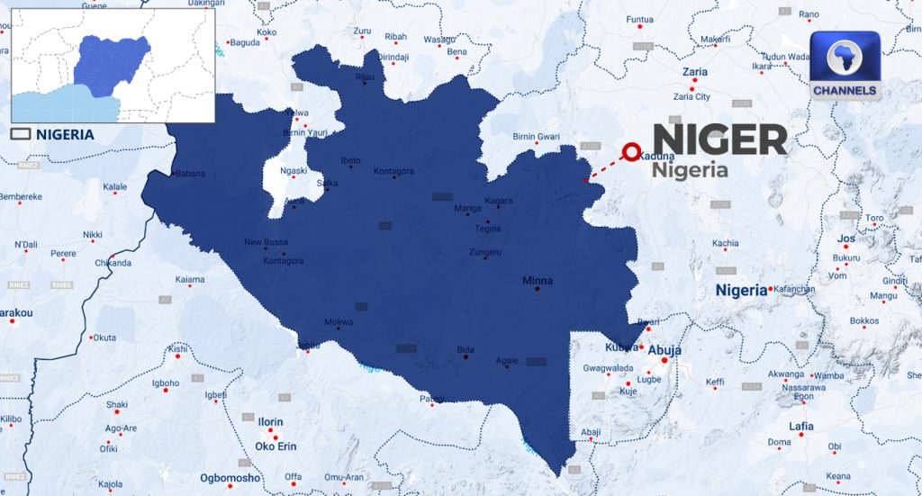 Niger State Map Hd