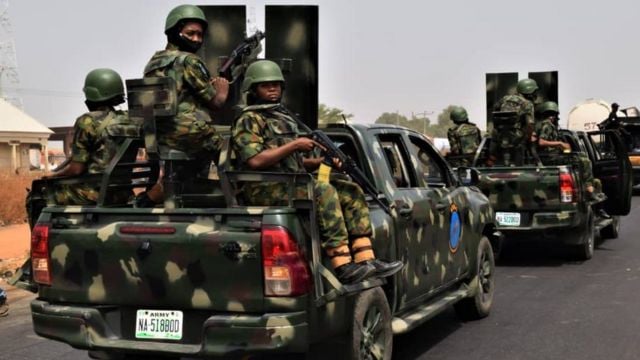 Nigeria Military Troops