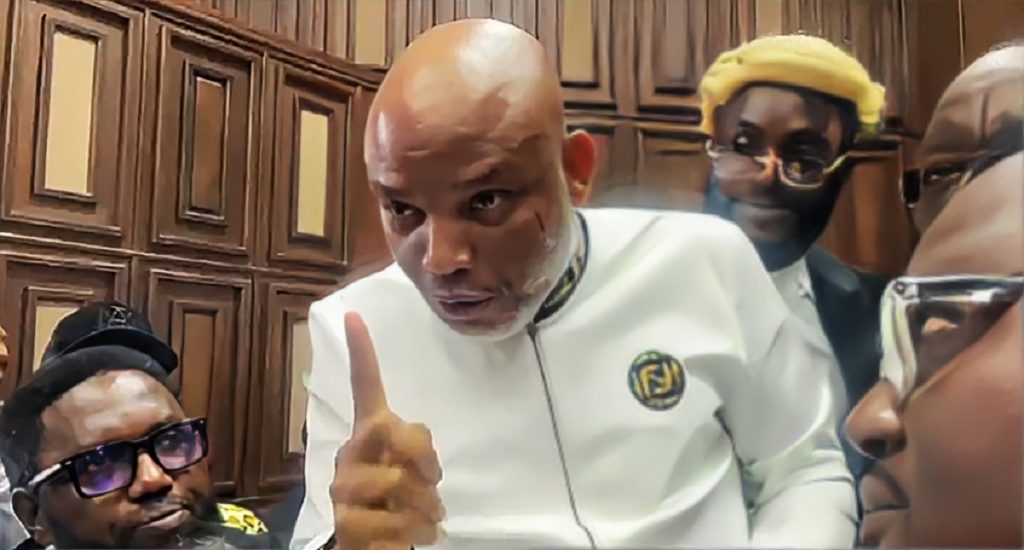 Nnamdi Kanu In Court 1