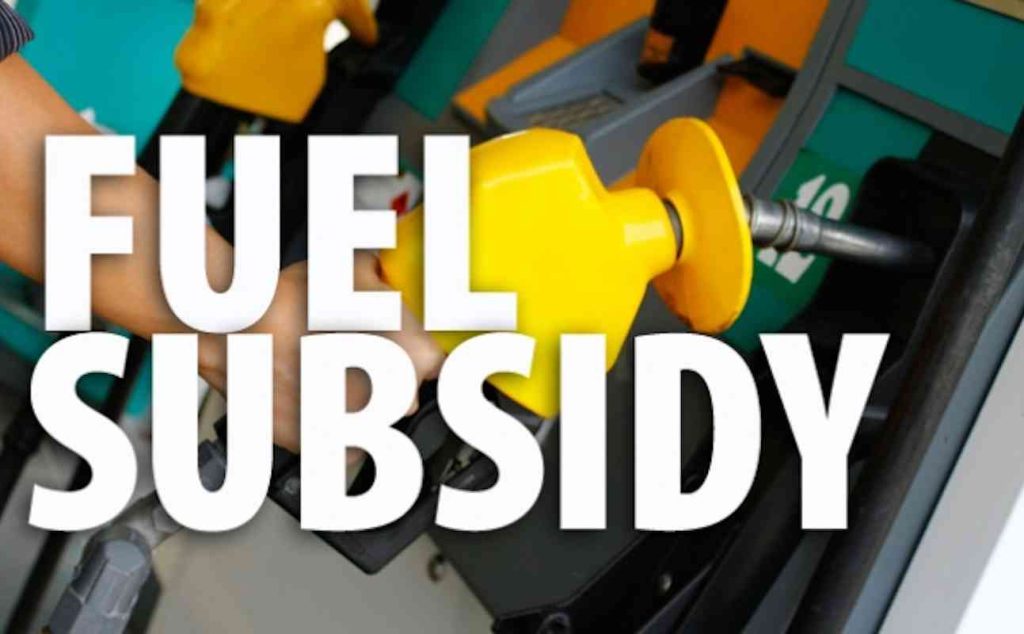 Oil Subsidy