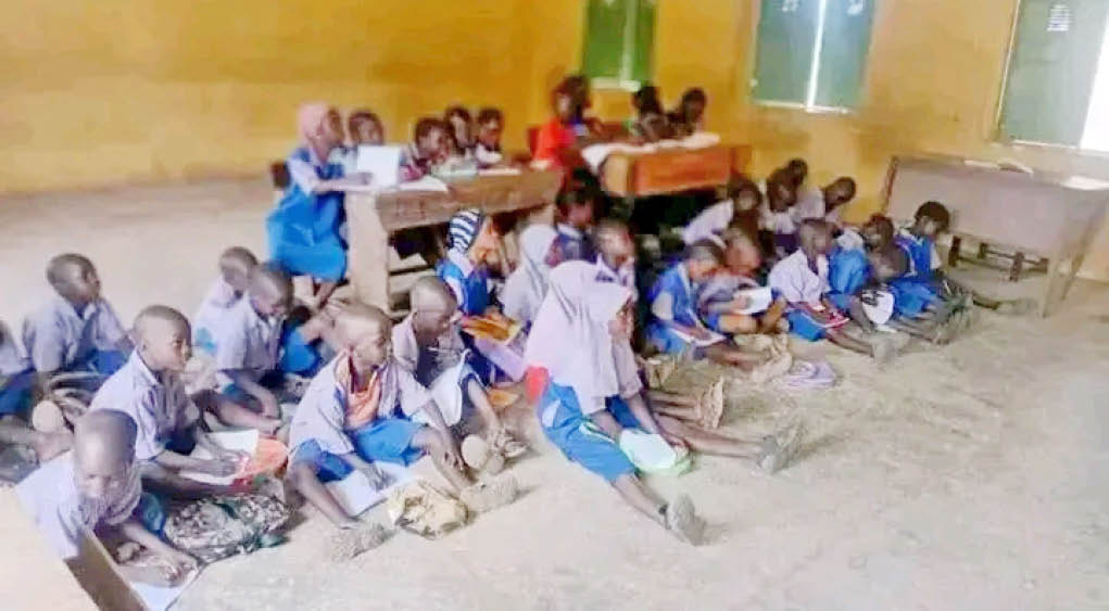 One Of The Classrooms At The School