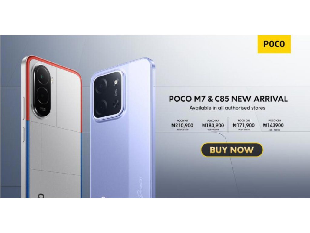 Poco Launches Two Power Packed Smartphones In Nigeria Poco M7 And Poco C85 A