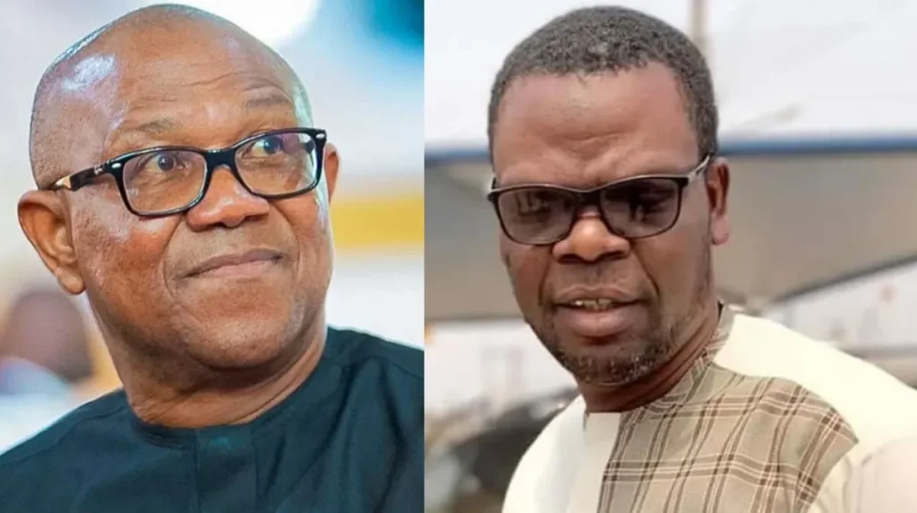 Peter Obi And Oriyomi Hamzat