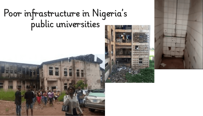 Poor Infrastructure In Nigerias Public Universities 1