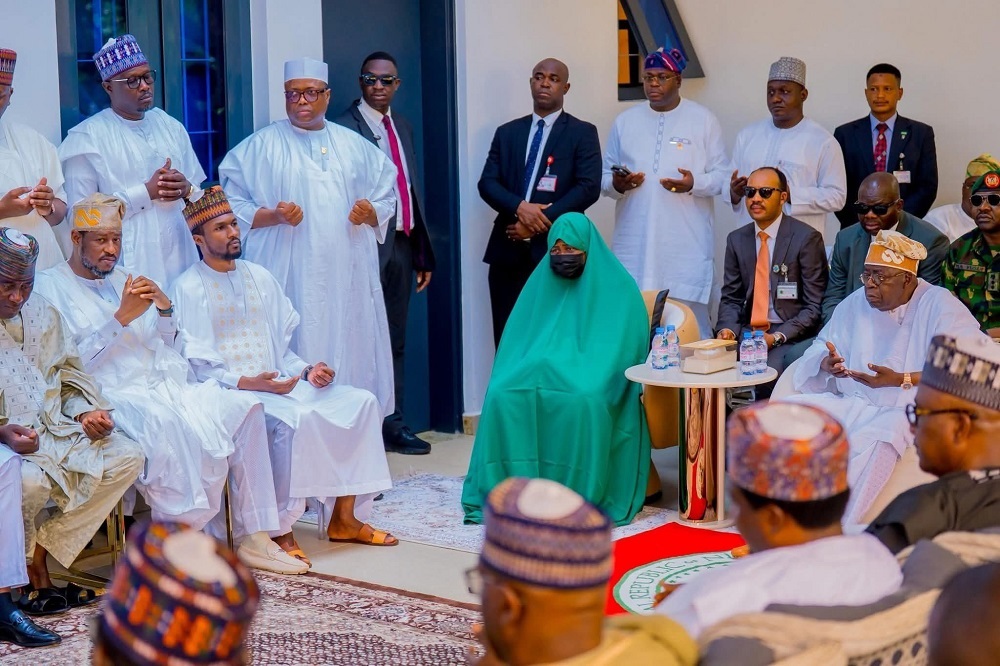 President Bola Ahmed Tinubu On Friday Paid A Condolence Visit To The Family Of The Late Former President Muhammadu Buhari In Kaduna