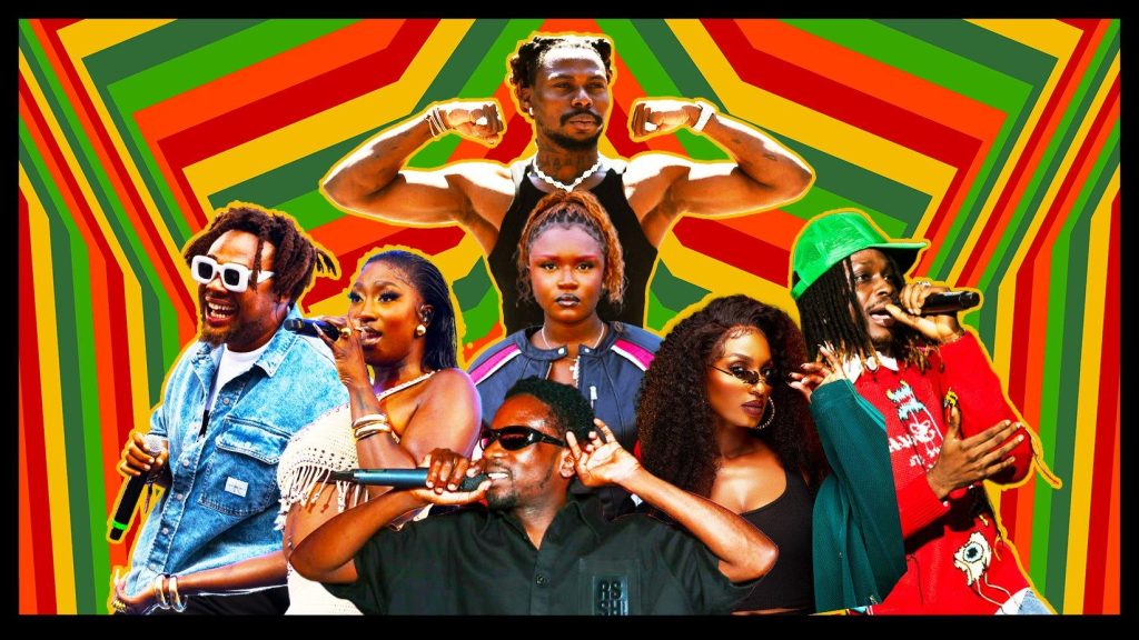 Rising Afrobeats Artists Collage Hero