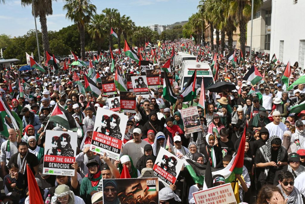 South Africa Protest