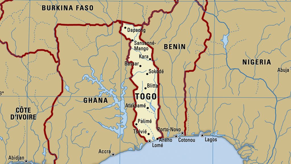Togo Map