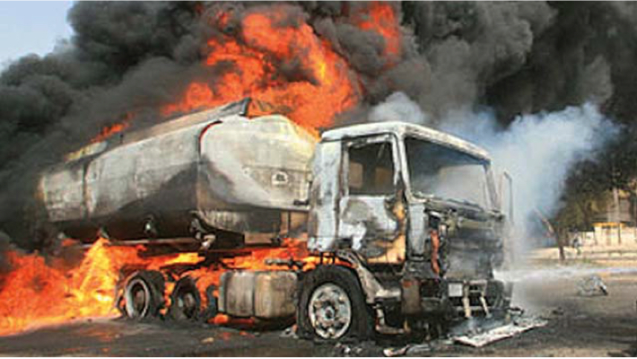 Tanker Fire