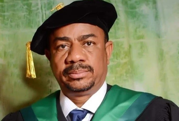 The Vice Chancellor Of Usmanu Danfodiyo University Sokoto Professor Bashir Garba
