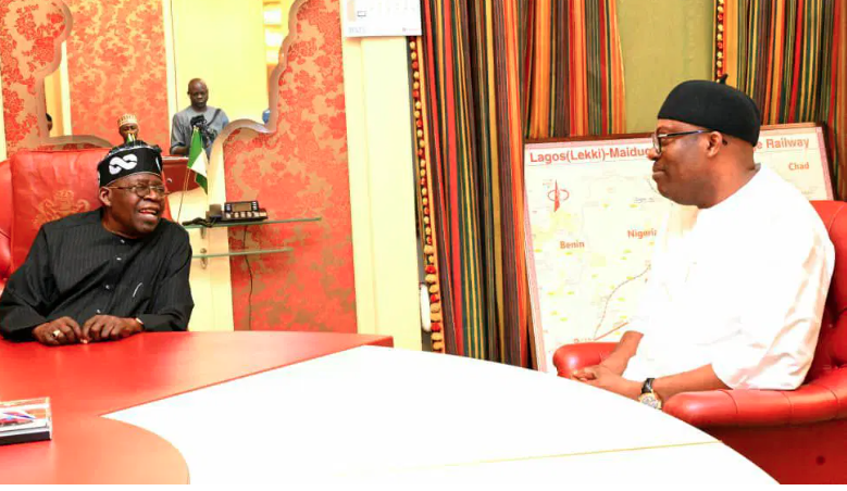Tinubu And Fubara Meeting