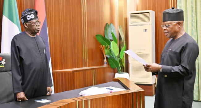 Tinubu And Rivers Administrator