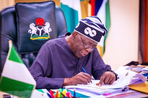 Tinubu Writes
