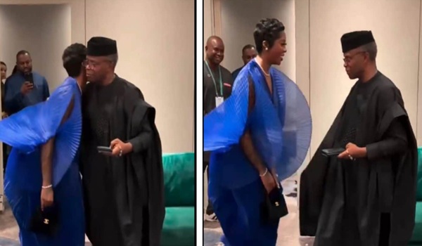 Tiwa Savage And Osinbajo